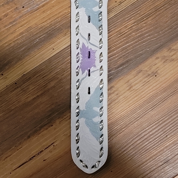 LINDA LUNDSTRÖM Leather Belt, Size Medium - Picture 8 of 15